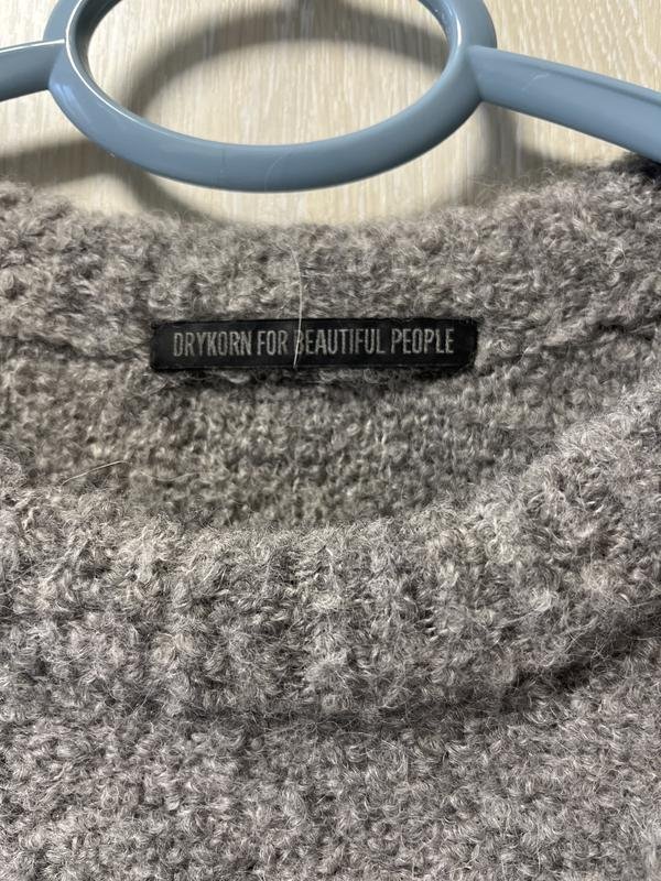 Damen DRYKORN Pullover Grau Alpaka 38 / M / 46