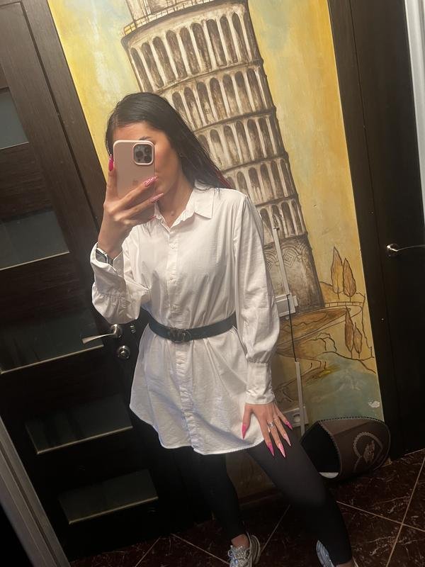 Женская Carlo Pignatelli Рубашка Белая 38 / M / 46