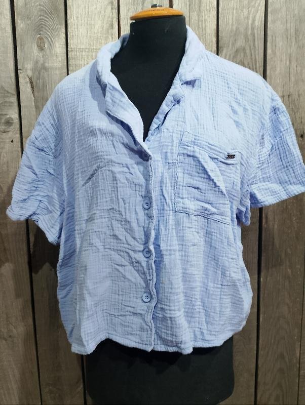 Women Jason Wu Shirt Turquoise Cotton 36 / S / 44