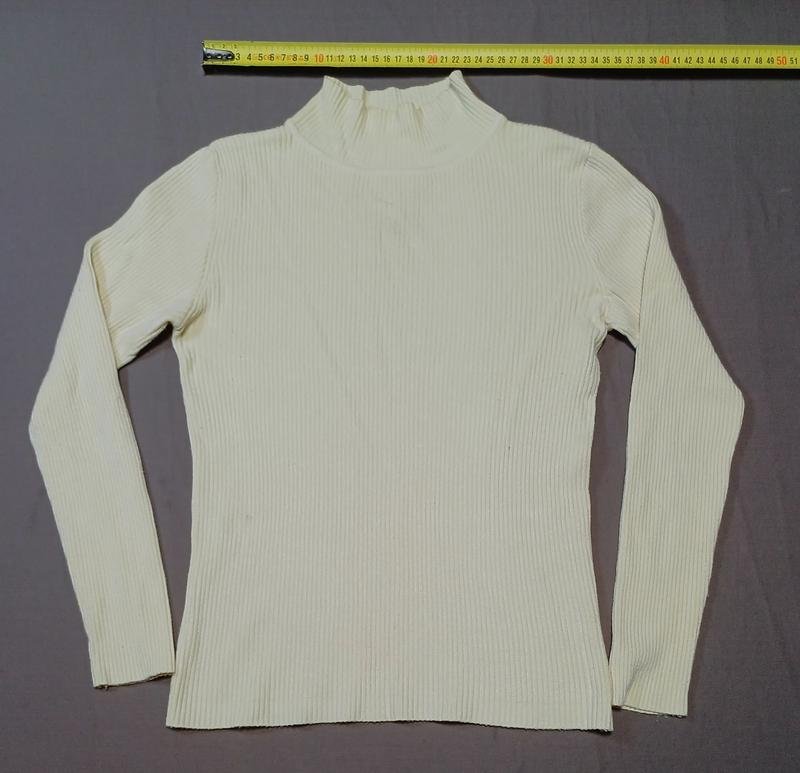 Женский ZARA Свитер Белый Акрил 36 / S / 44