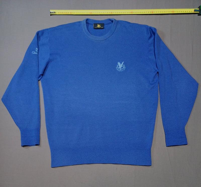 Men Gleneagles Sweater Green Wool 38 / M / 46