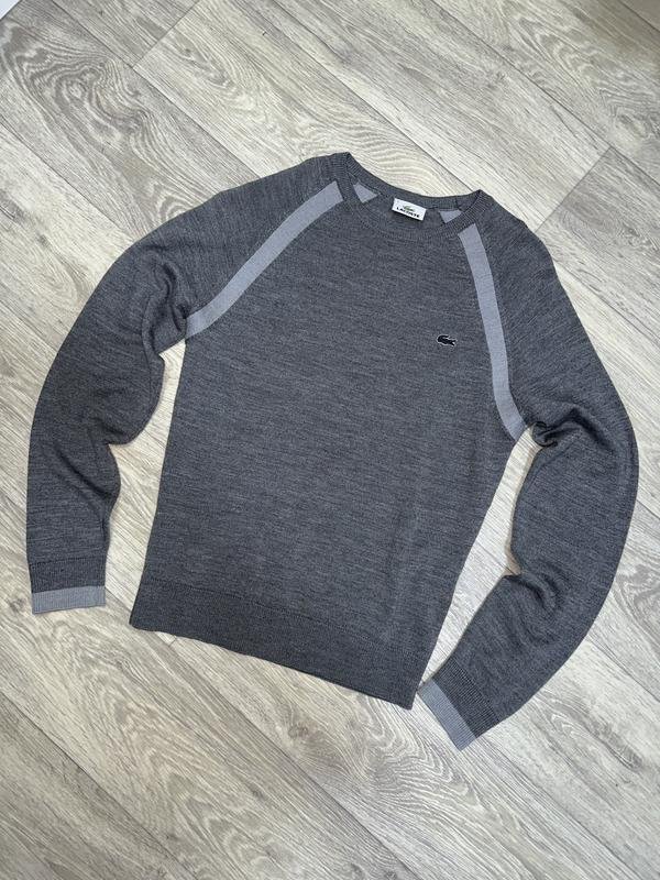 Homme Lacoste Pull Gris 36 / S / 44