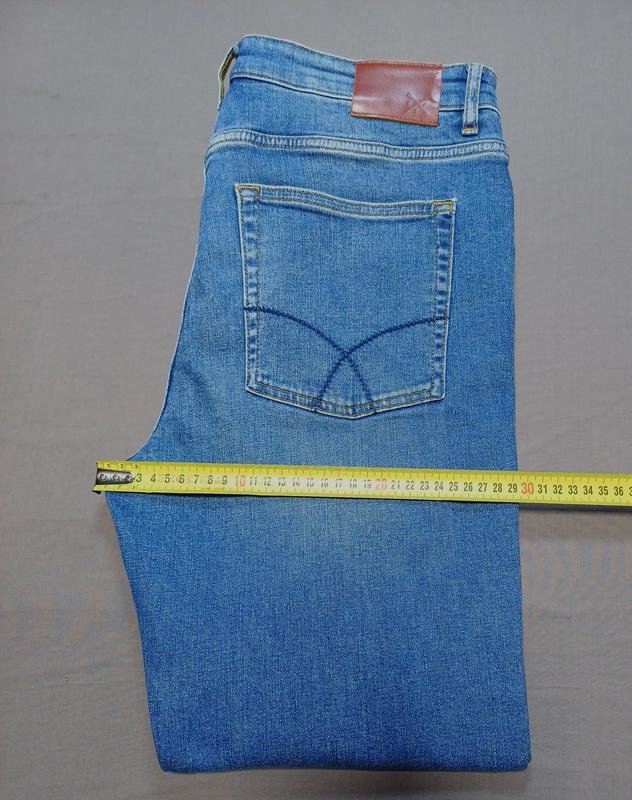 Homme Crew Clothing Jeans Bleu Marine Denim 32