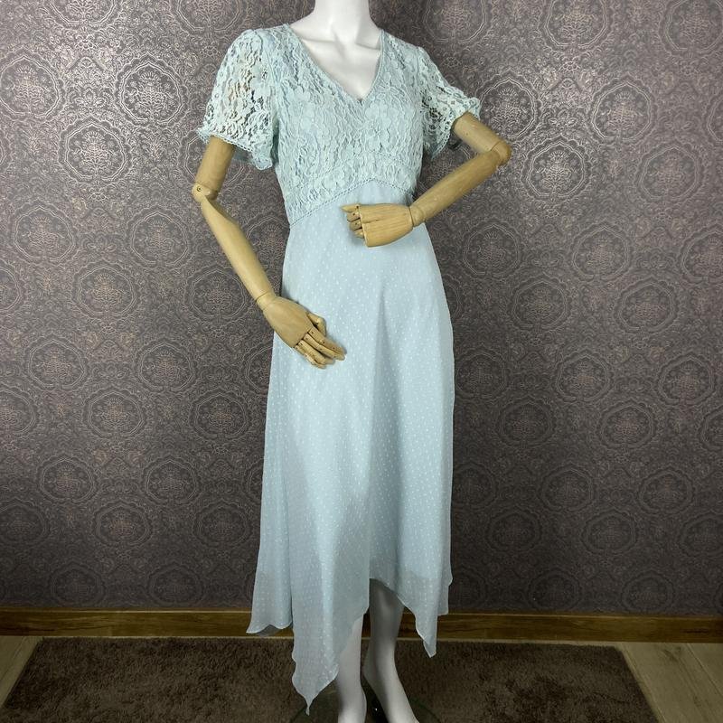 Женское Wallis Платье Бирюзовое Нейлон 38