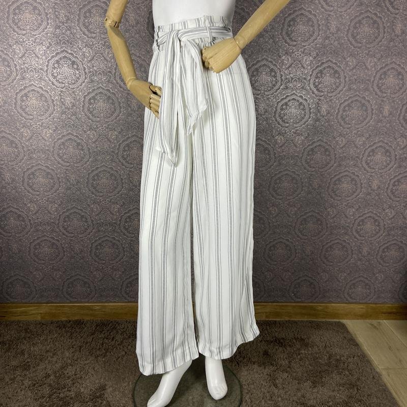 Women & Other Stories Trousers White Viscose 38