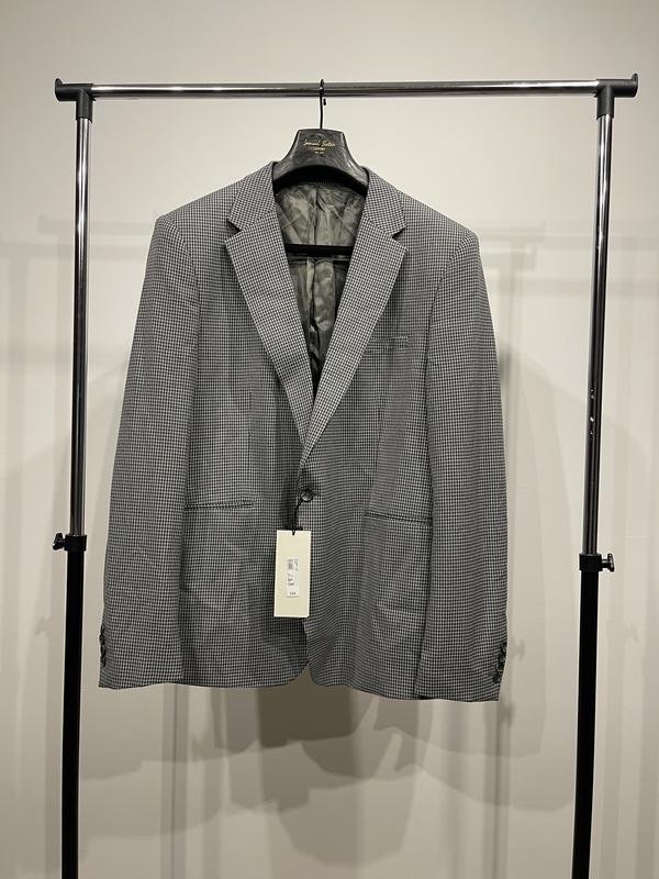 Мужской River Island Пиджак Серебристый 44 / XXL /