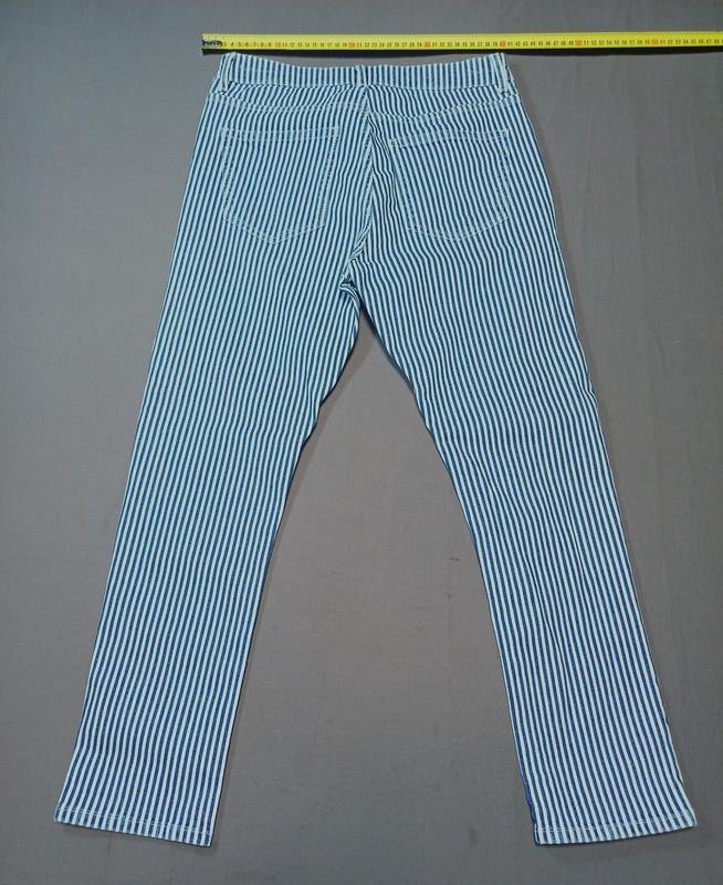 Damen M&S Jeans Weiß Baumwolle 27 / S