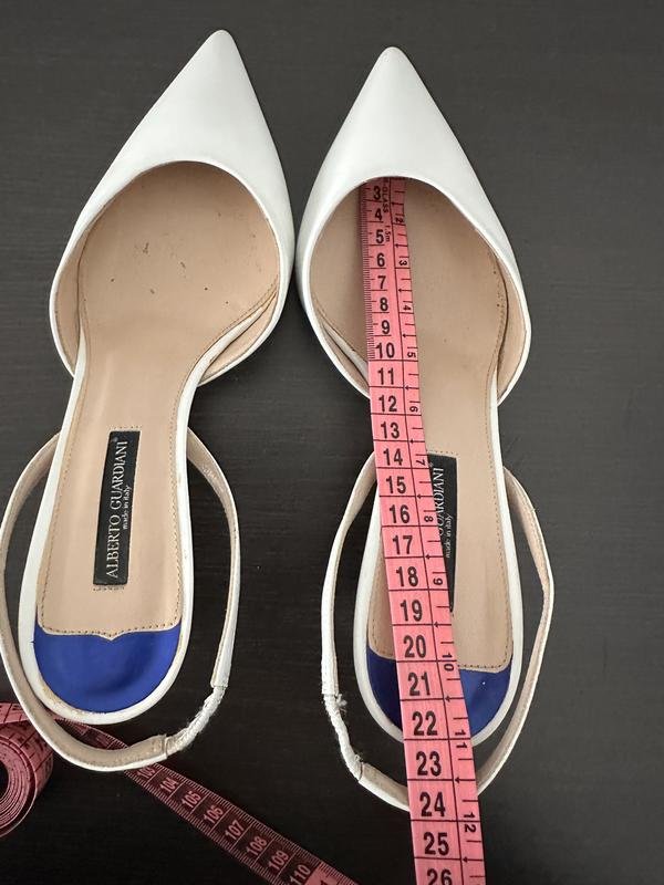 Femme Alberto Guardiani Talons Blanc Cuir 37