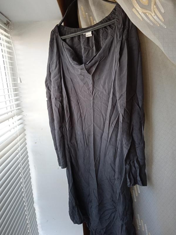 Женское Cambridge Satchel Платье Серый Шелк L