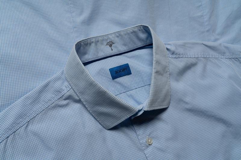 Uomo JOOP! Camicia Blu Cotone 42 / XL / 50