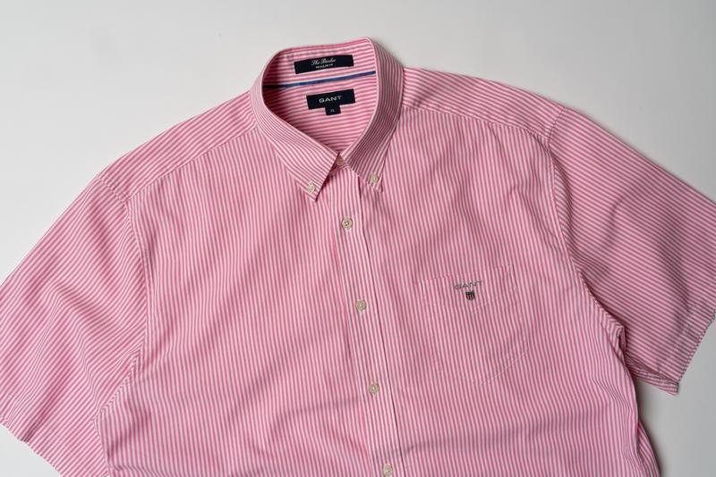 Uomo Gant Camicia Rosa Cotone 42 / XL / 50