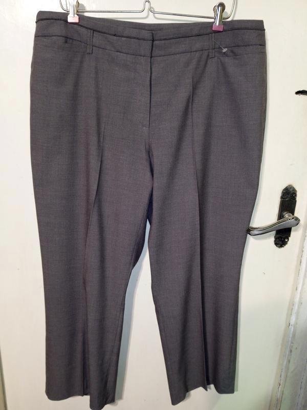 Femme Gerry Weber Pantalons Gris Élasthanne 46 /