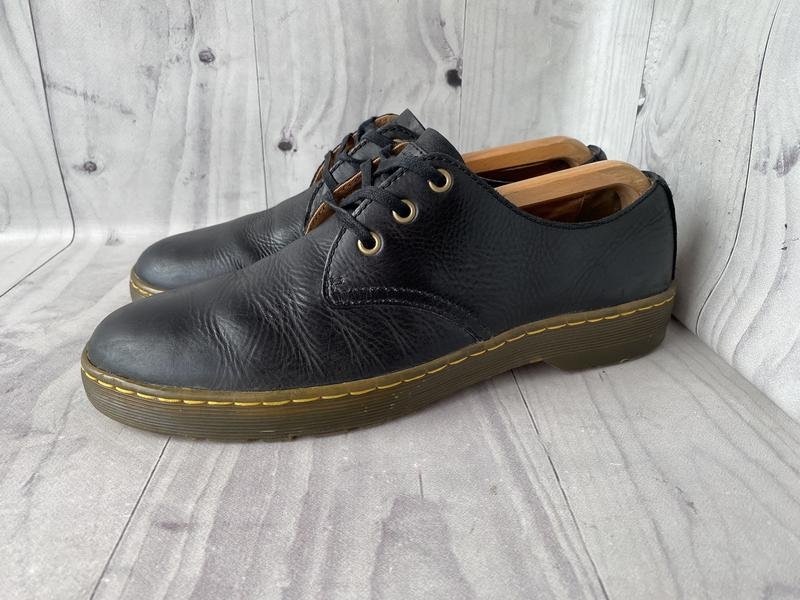 Uomo Dr. Martens Tacchi Nero Pelle 45