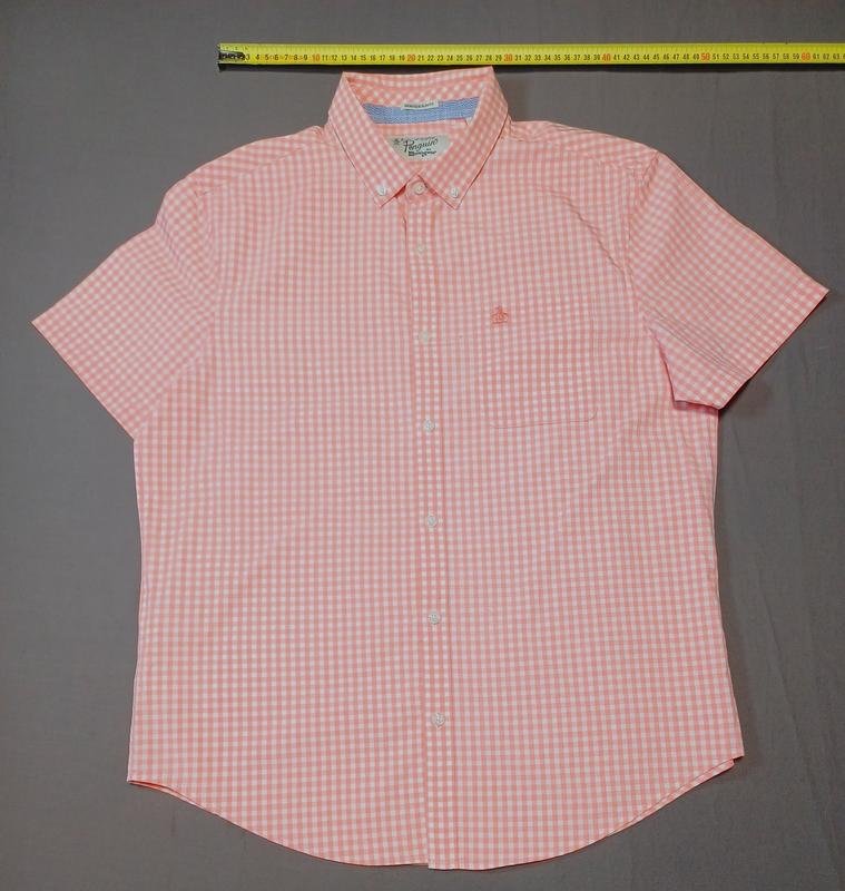 Herren Penguin Hemd Mehrfarbig Baumwolle 40 /L /