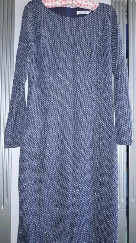 Femme Robe Bleu Marine 40 / L / 48