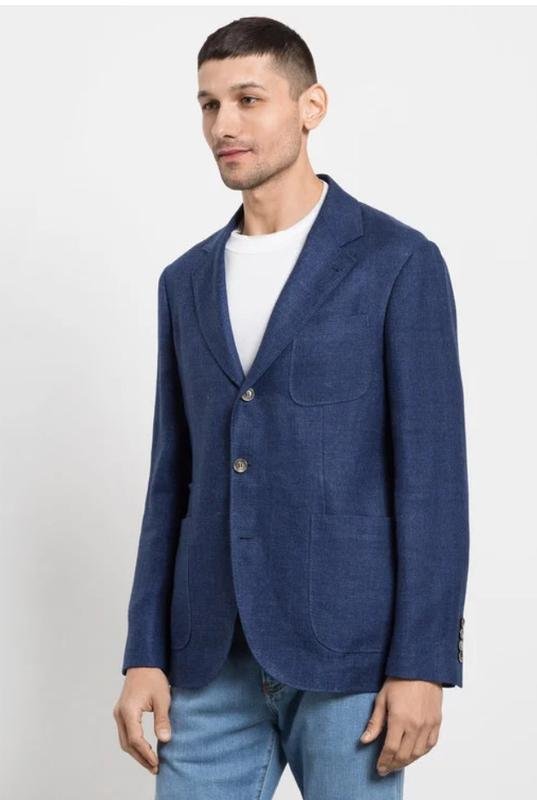 Herren Barutti Sakko Marineblau 42 / XL / 50