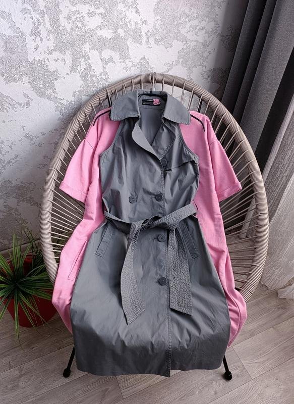 Donna Club Monaco Abito Grigio Spandex Cotone 34 /