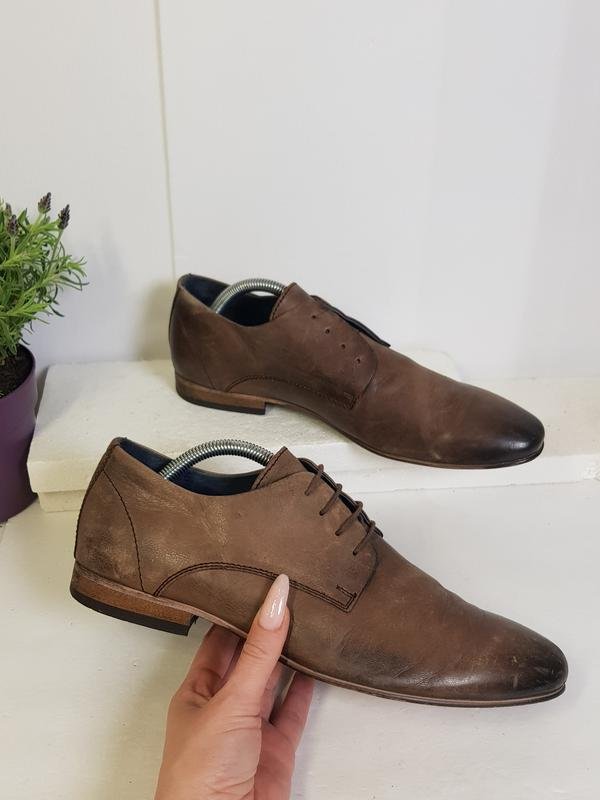 Uomo Pier One Scarpe Marroni Pelle 42