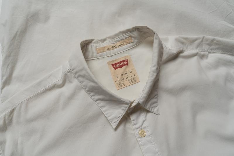 Homme Levi's Chemise Blanche Coton 38 / M / 46