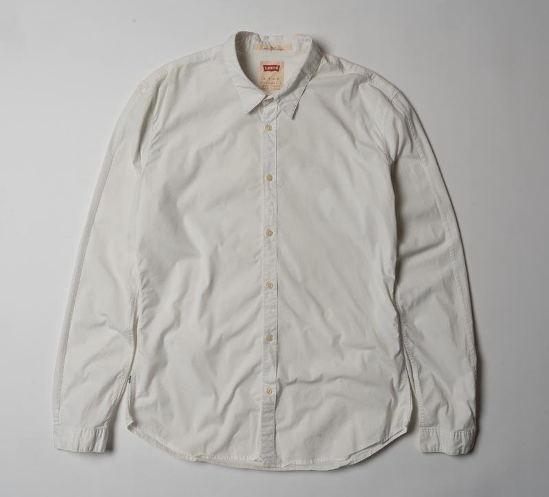 Homme Levi's Chemise Blanche Coton 38 / M / 46