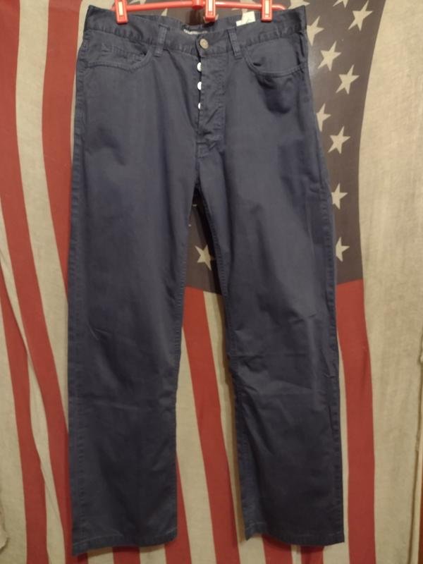 Мужские Cereuti Джинсы Тёмно-синий Атлас 32 / M /