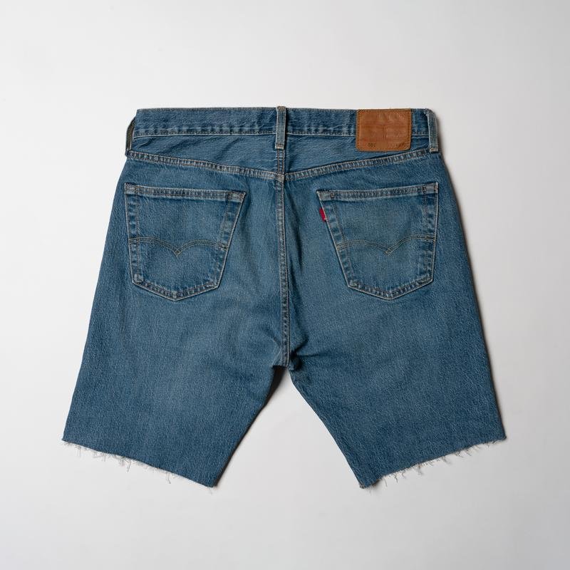 Homme Levi's Shorts Bleu Marine Coton 34
