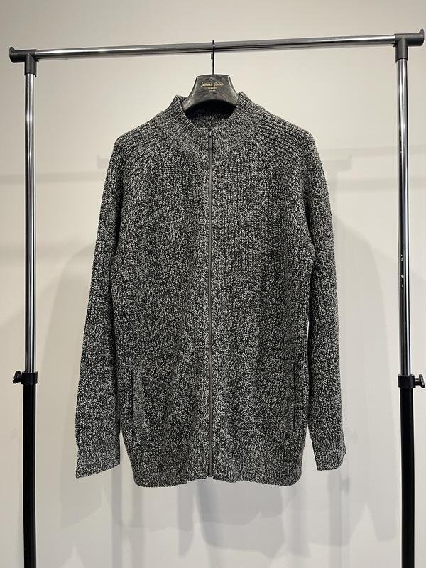 Herren F&F Pullover Grau Strick 44 / XXL / 52