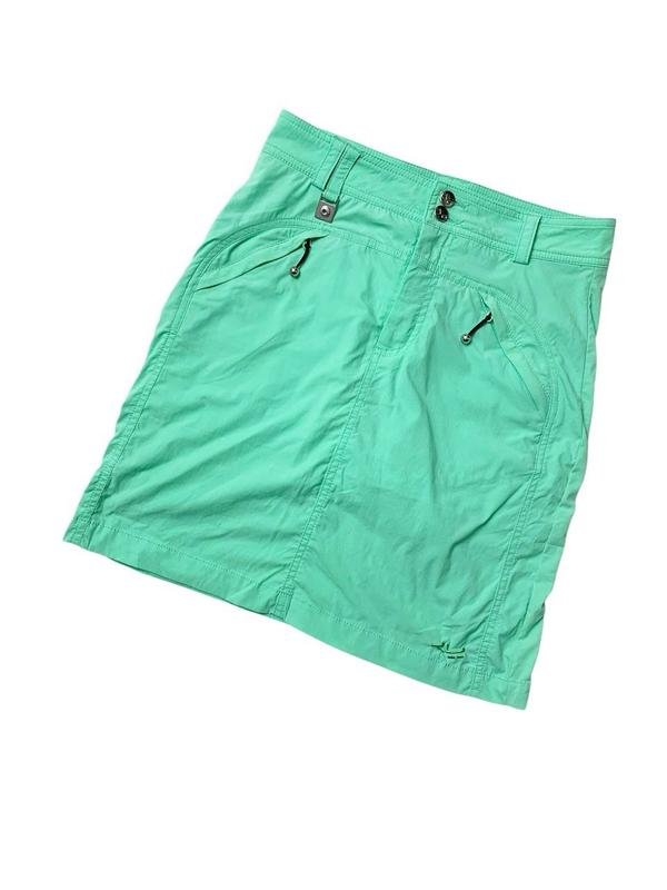 Femme Rohnisch Jupe Verte Nylon 34 / XS / 42