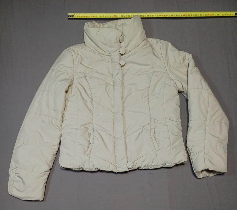 Женский Marks & Spencer Куртка Белый Полиэстер 40