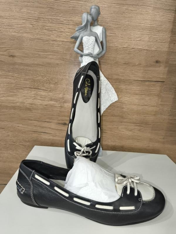 Женские Cole Haan Туфли Чёрные Кожа 37