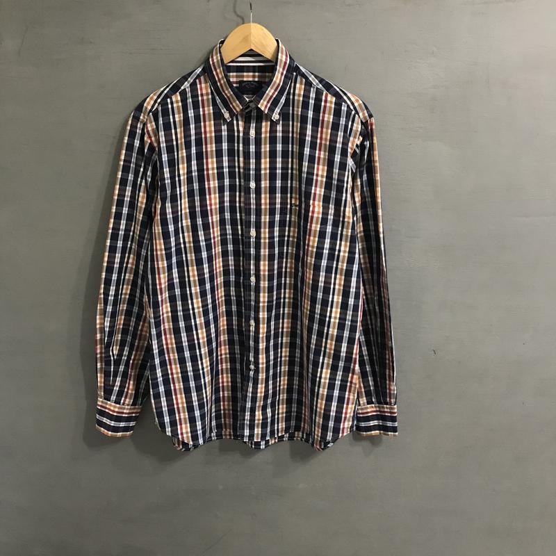 Homme Paul & Shark Chemise Multicolore Coton 42 /