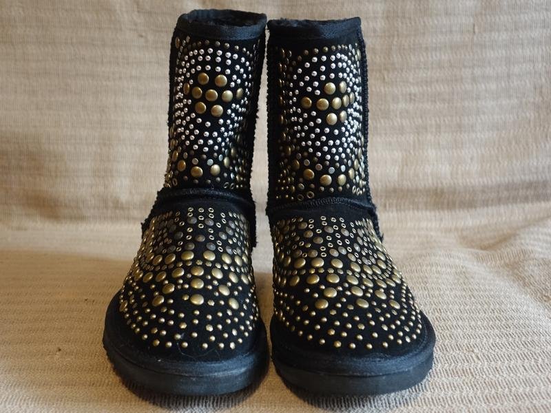 Women UGG Boots Black Suede 39