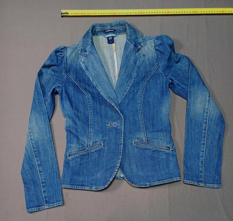 Damen GAP Jacke Marineblau Denim 32 / XXS / 40