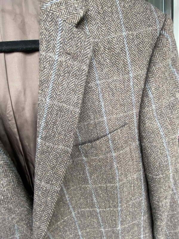 Femme Carl Gross Blazer Marron Laine 38 / M / 46