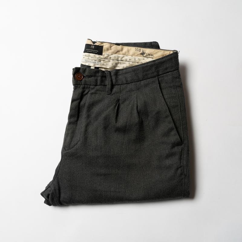 Мужские Scotch&Soda Брюки Серый Хлопок 32 / M / 46