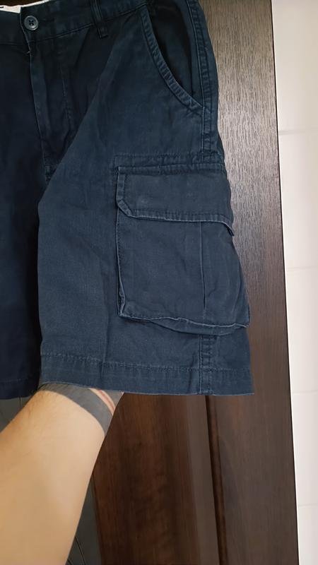 Мужские Шорты Тёмно-синие Хлопок 33 / L / 48