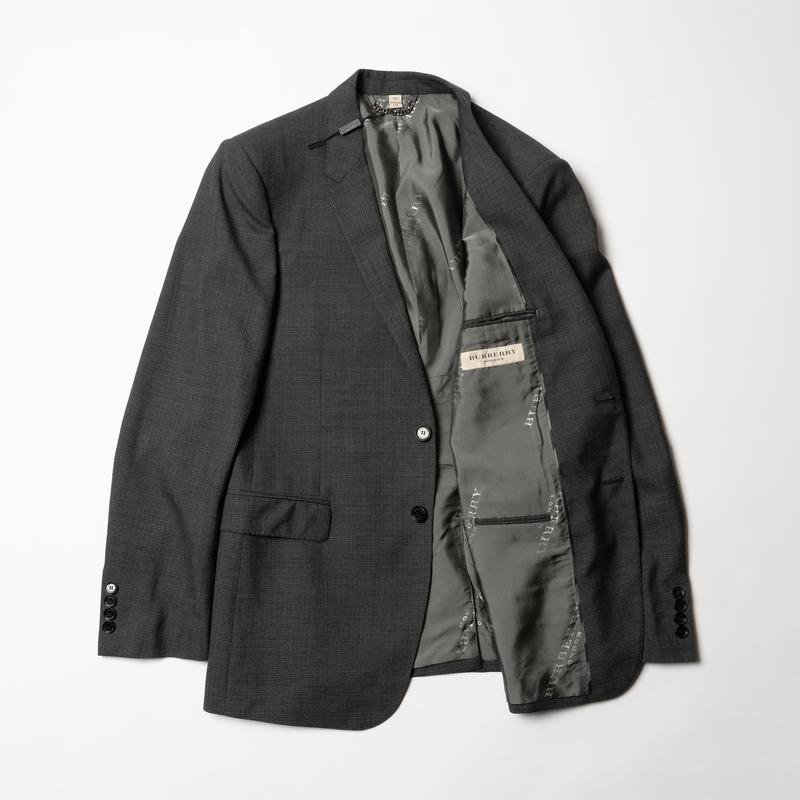 Homme Burberry Blazer Gris Laine 38 / M / 46