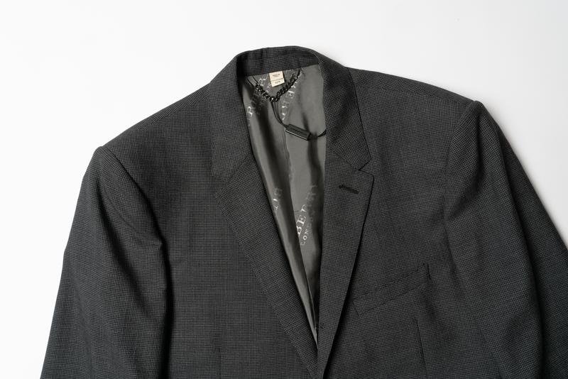 Homme Burberry Blazer Gris Laine 38 / M / 46