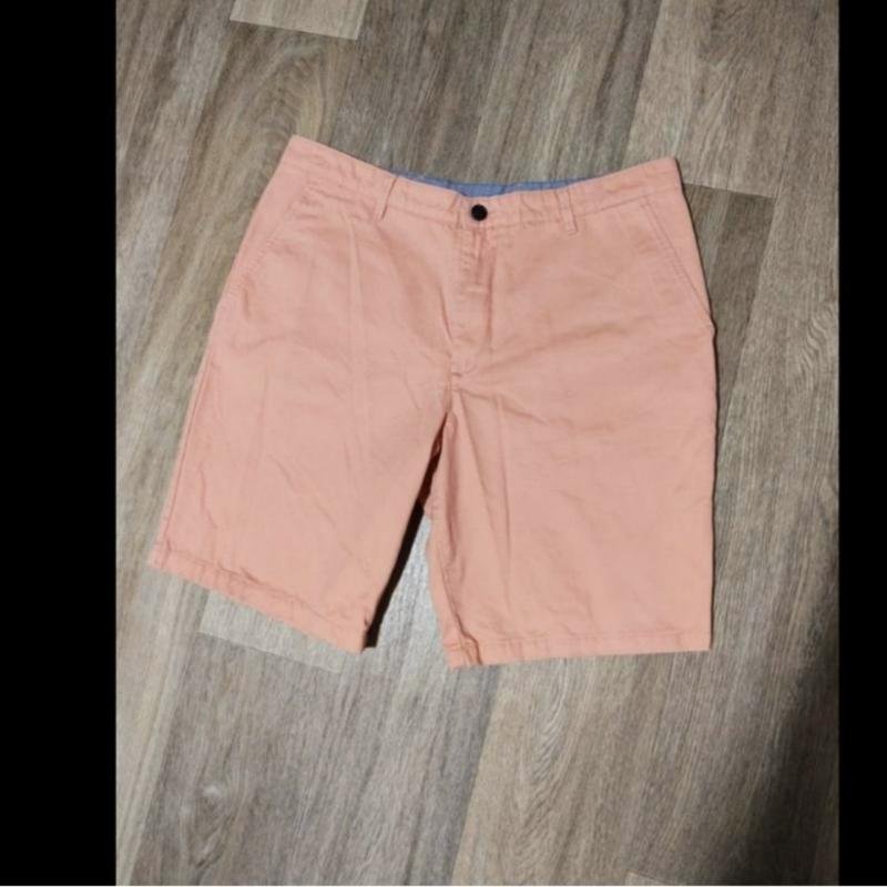 Herren Jaeger Shorts Orange Baumwolle 34