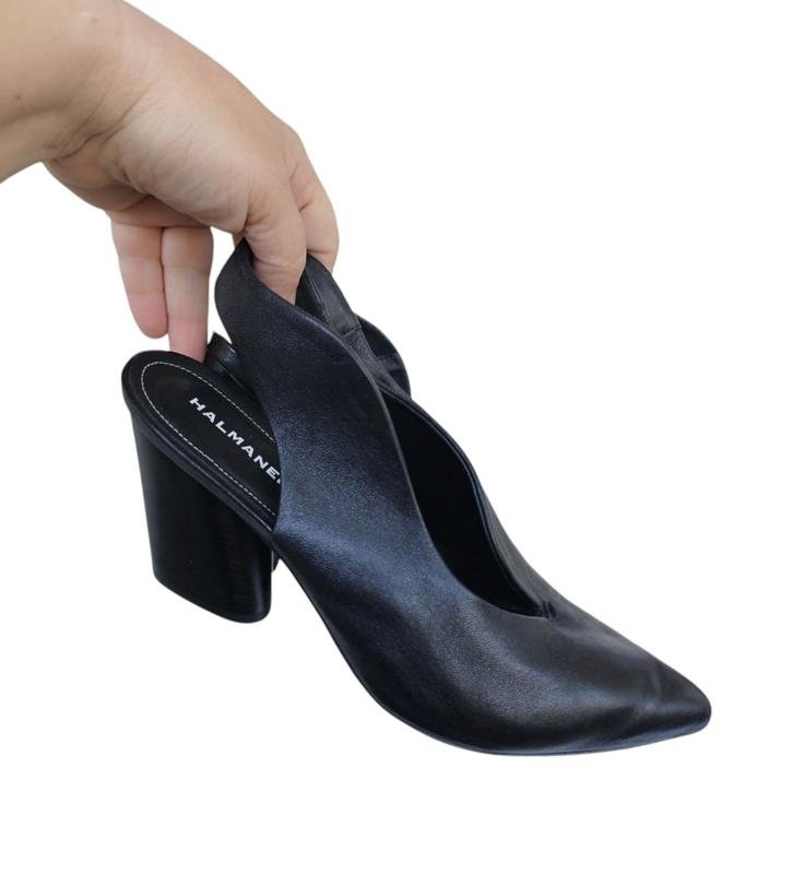 Femme Halmanera Bottes Noir Cuir 40