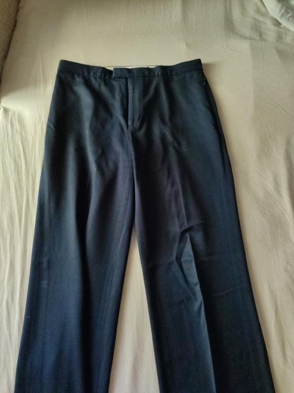 Мужской Club Monaco Брюки Чёрный Вискоза 30 / S /