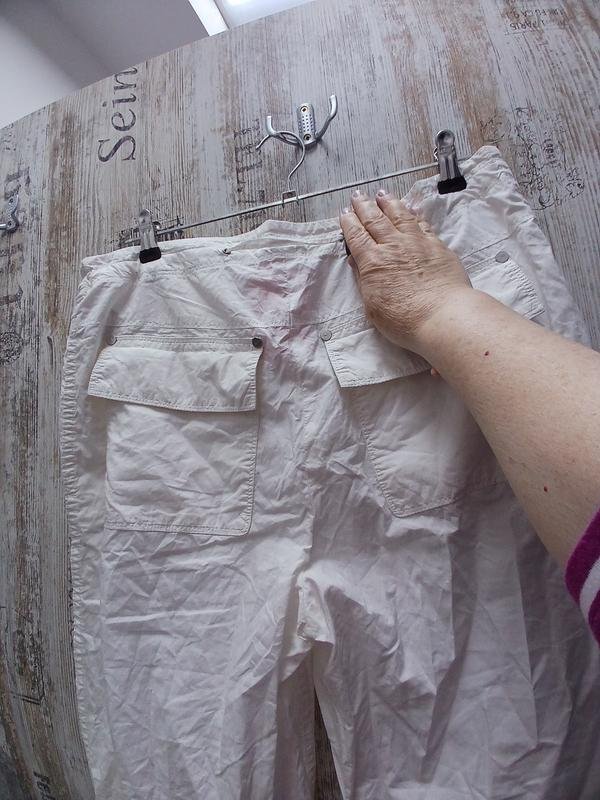 Женские Boss Брюки Белые Хлопок 40 / L / 48