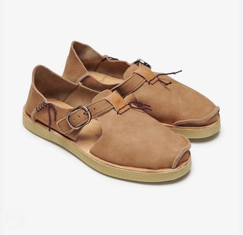 Femme Satorisan Sandales Beige Cuir 37.5