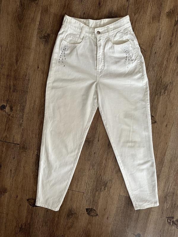 Женские Carl Gross Джинсы Белые 29 / M