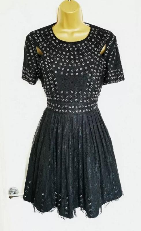 Женское Christopher Kane Платье Чёрный Полиэстер