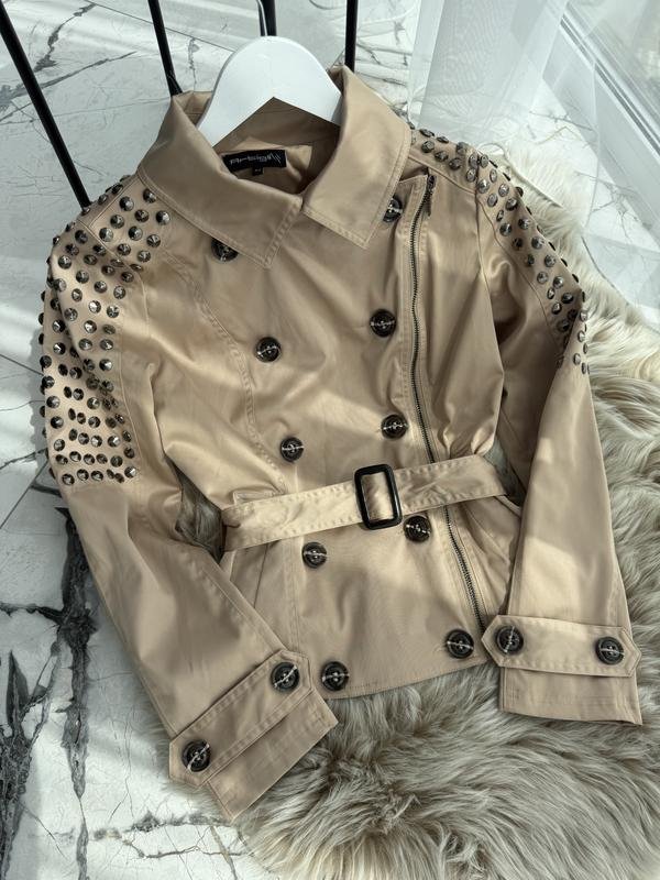 Donna ARTIOLI Trench Beige Poliestere 34 / XS / 42
