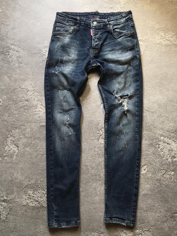 Herren Dsquared² Jeans Marineblau Denim 31