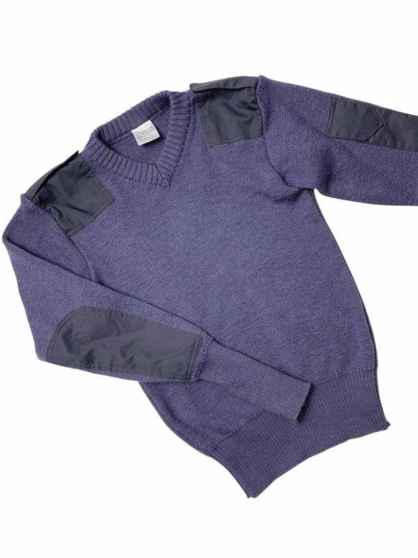 Herren RAF Pullover Grau Nylon 36 / S / 44