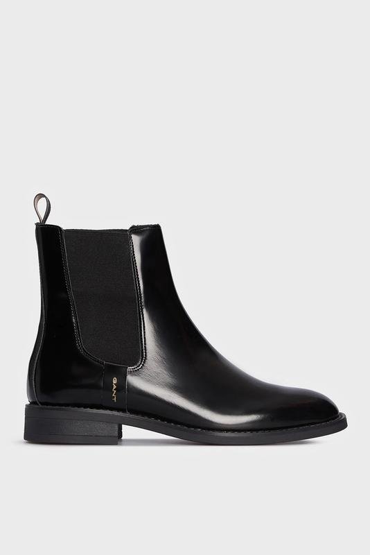 Женские Gant Ботинки Чёрные Кожа 39