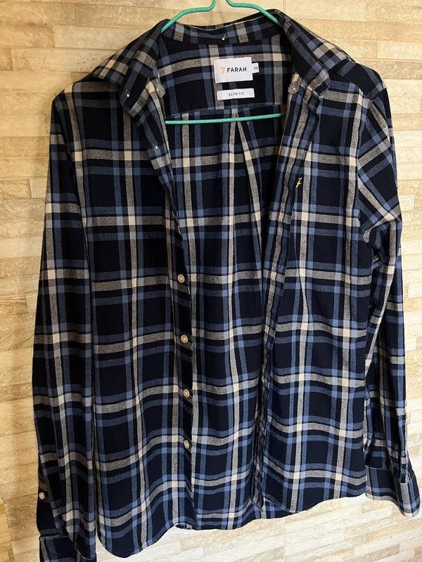 Donna Farah Camicia Blu Navy Cotone 36 / S / 44